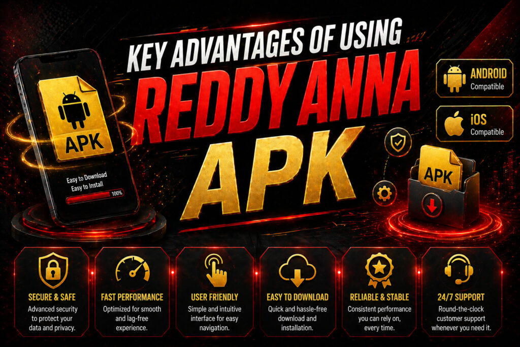 Key Advantages of Using Reddy Anna APK